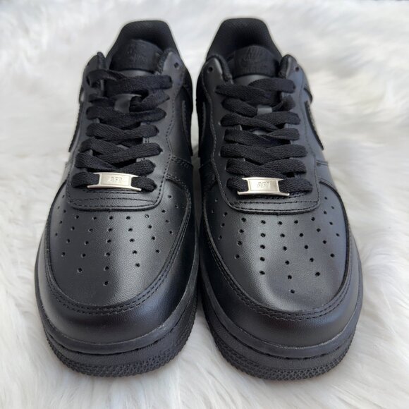 Nike Air Force 1 '07 Low Mens Casual Shoes Black CW2288-001 VNDS Sz 7 / WMNS 8.5 - Picture 2 of 7